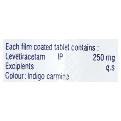 Epitra 250mg Tablet 10'S - Epilepsy/Convulsion-Ant