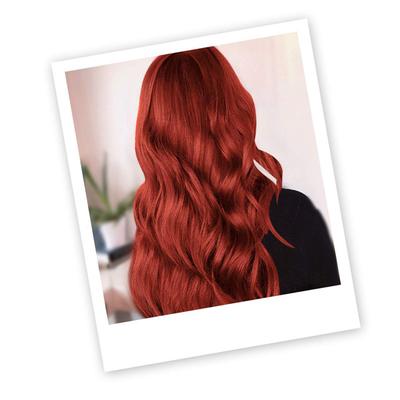 Fashion Colour Hair Colour Spray, Fire Red 150 ml - Hair Sprays & Mists