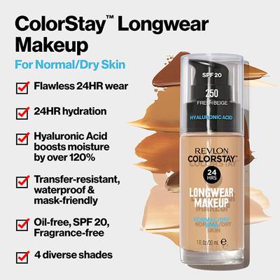 Revlon COLORSTAY LONG WEAR MAKE UP NORMAL/DRY SPF 20 I FRESH BEIGE 30 ml - Foundation