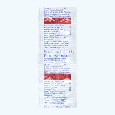 Pruease 1mg Tablet 10'S - Constipation-Lax