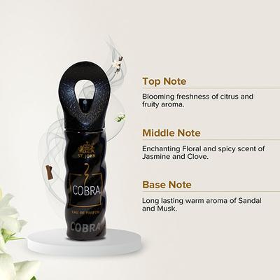 St. John Sports Limited Edition Deodorant Spray 150 ml + Cobra Envy Deodorant Spray 150 ml + Cobra Eau De Parfum 8 ml - Men Deodorants/Roll-Ons