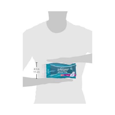 Whisper Maxi Nights Sanitary Pads for Women, Large, 8 Napkins 75 gm - Sanitary Napkins