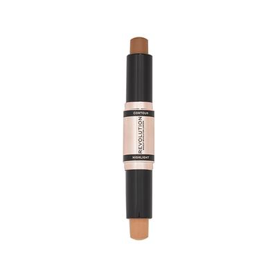 Makeup Revolution Double Ended Fast Base Contour Stick Dark 8.6gm - Contour