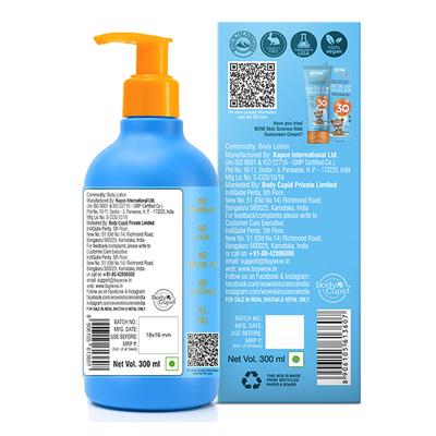 Wow Life Science Kids Plush & Plump Body Lotion - Coconut - SPF 15 300 ml - Baby Body Wash