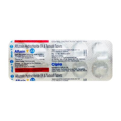 ALFUSIN T 2.5 Tablet 10's - Bladder And Prostate Disorders-Dru