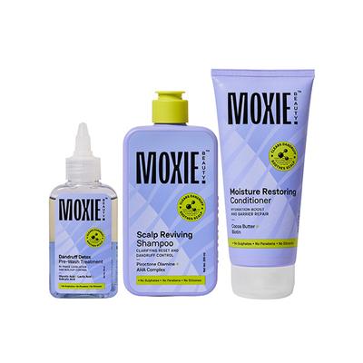 Moxie Beauty Scalp SOS Essentials Trio - Complete Anti-Dandruff Care Kit 475ml 1's - Hair Sets & Kits