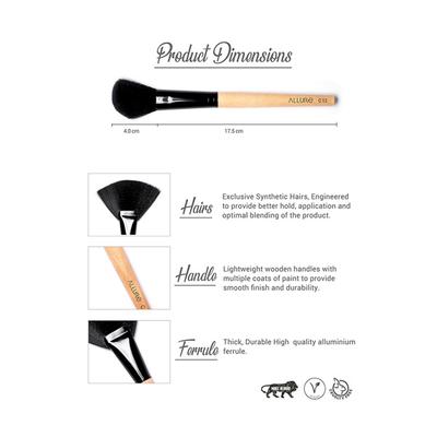 Allure Classic Contour Makeup Brush (c-12 ) 1's - Face Brush