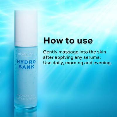Revolution Skincare Hydro Bank Hydrating Water Cream 50 ml - Face Moisturizers