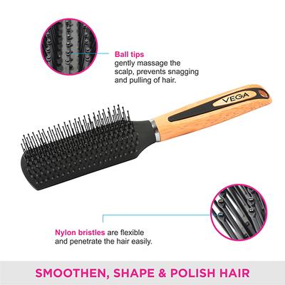 Vega Flat Brush (E2 - Fb) - Hair Brushes