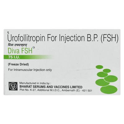 Diva Fsh 75 IU Injection 1'S - Hormonal Therapy-Tro