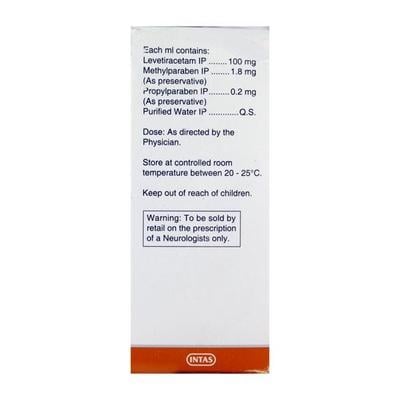 Levera Oral Solution 200ml - Epilepsy/Convulsion-Ant