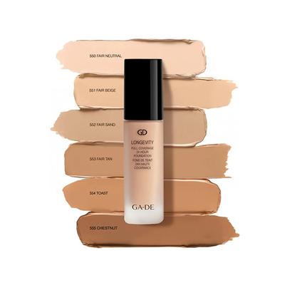 GA-DE Longevity Full Coverage 24 Hour Foundation 551 Fair Beige 30 ml - Foundation