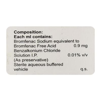 Navibrom Eye Drops 5ml - Eye conditions-Oph