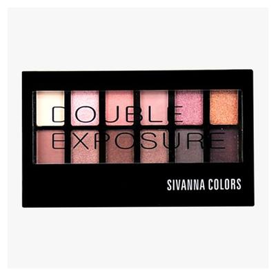 Sivanna Colors Double Exposure Eyeshadow Palette - HF350 04 20 gm - Eye Shadow Palettes