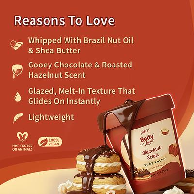 Plum BodyLovin' Hazelnut Eclair Body Butter 180 g - Body Butter