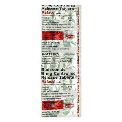 Rafacol Tablet 10'S - Asthma/COPD-Ast
