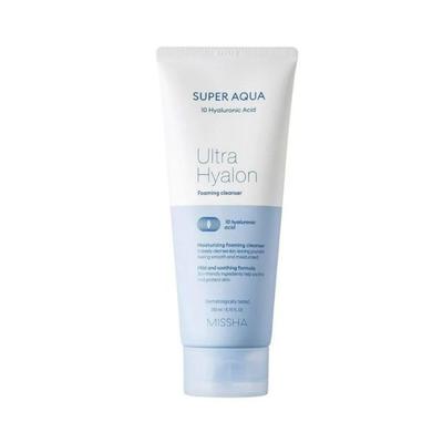 MISSHA SUPER AQUA ULTRA HYALRON FOAMING CLEANSER 200 ml - Face Wash & Cleansers