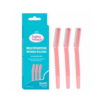 Vi-John Women Feather Touch Multi Purpose Women Razor 3's - Hair Removal Cream