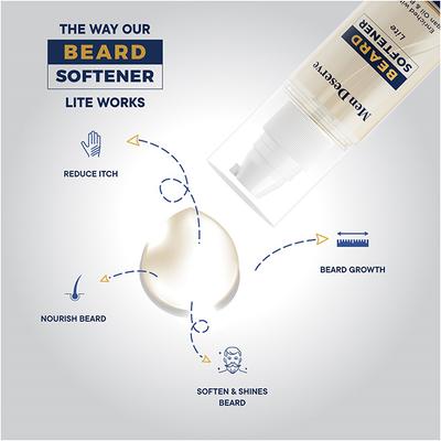 Men Deserve Beard Softener Lite 60 ml - Beard Serum