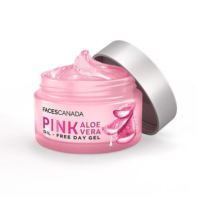 FACESCANADA Pink Aloe Vera Oil-Free Day Gel 15 gm - Face Gels