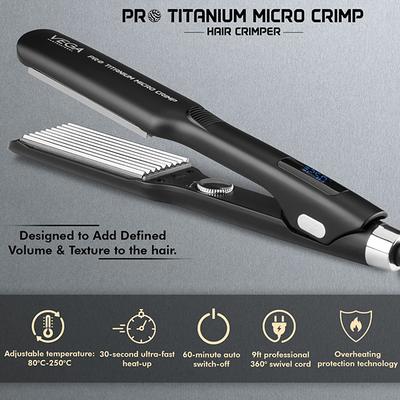 Vega Professional Pro Titanium Micro Crimp Hair Crimper (VPPMS-10) 1's - Rollers & Curlers