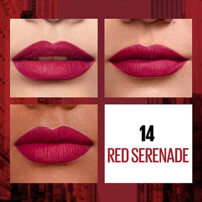 Maybelline New York Sensational Liquid Matte - Red Serenade 7 ml - Lipsticks
