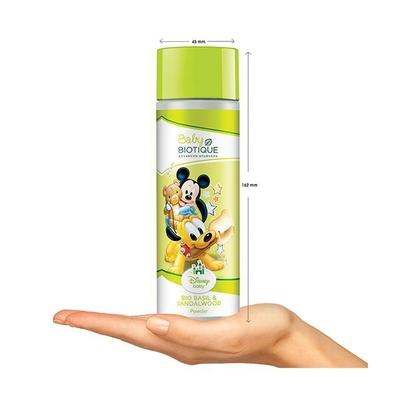 Biotique Baby Bio Basil & Sandalwood Powder - 150gm - Baby Powder