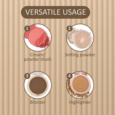 Bronson Professional FAT Brush for Face powder and Blush 1's - Blush Brush