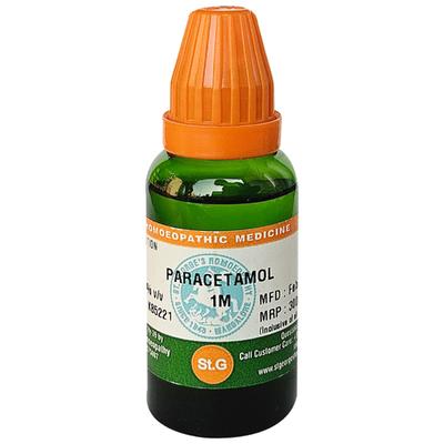 St. George's Paracetamol Dilution 1M 30 ml - Dilutions