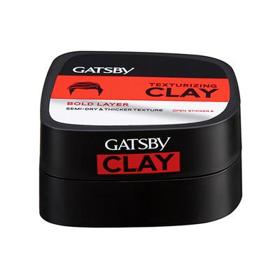 Gatsby Texturizing Clay Bold Layer 73 gm - Hair Gels & Waxes