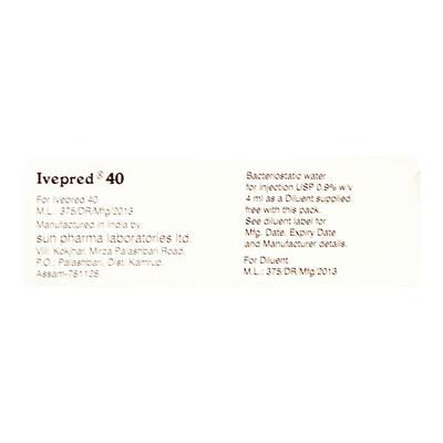 Ivepred 40mg Injection 1's - Hormonal Therapy-Cor