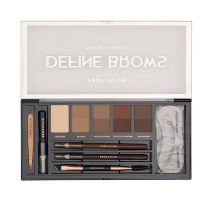 Profusion Define Brows Artistry Palette 17.20 gm - Eye Shadow Palettes
