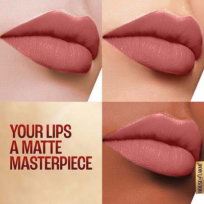 Lakme 9to5 Powerplay Priming Matte Lipstick, Lasts 16hrs, Blushing Nude, 3.6 gm - Lipsticks