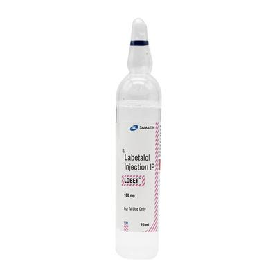 Lobet 100mg Injection 20ml - Hypertension-Bet