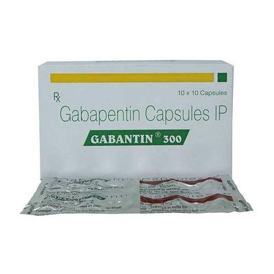 Gabantin 300mg Capsule 10'S - Epilepsy/Convulsion-Ant