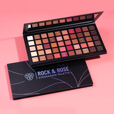 Pac Rock & Rose Eyeshadow Palette - 50 Colors 50 gm - Eye Shadow Palettes