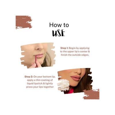 Love Earth Liquid Mousse Lipstick - Espresso Martini Matte Finish Lightweight, Non-Sticky, Non-Drying 6 ml - Liquid Lipsticks