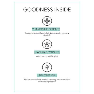 Fabessentials Jasmine Tea Tree Chamomile Shampoo 250 ml - Shampoos