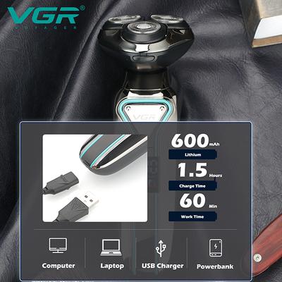 VGR V-323 Runtime 60 min Trimmer for Men (Black) 1's - Trimmers