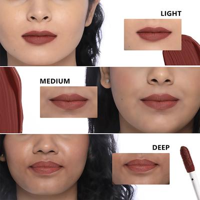 Plum Matte In Heaven Liquid Lipstick - Cocoa Mocha - 130 4.5 ml - Nail Polish