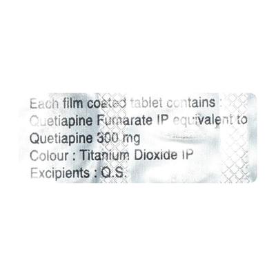 Qutan 300mg Tablet 10'S - Schizophrenia-Aps