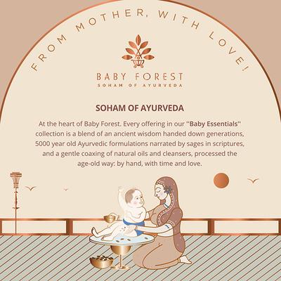Baby Forest Badami Sneh- Organic Cold Pressed Almond Oil 200 ml - Creams, Lotions & Oils