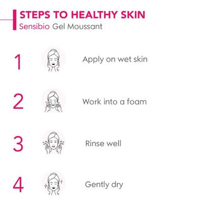 Bioderma Sensibio Face Gel Moussant 100 ml - Face Gels