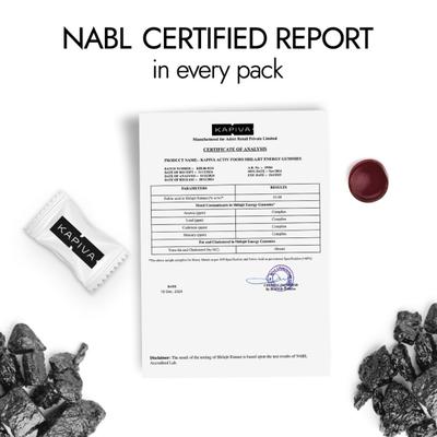 Kapiva Activ Foods Shilajit Energy Gummies - Ginger Honey 30's - Speciality Medicines