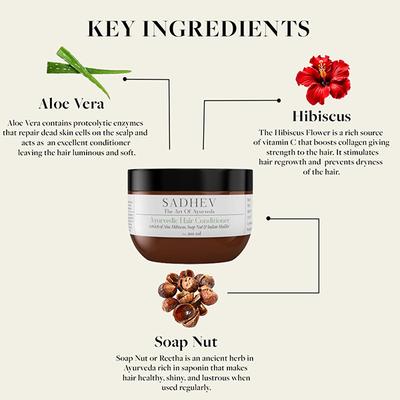 Sadhev Ayurvedic Hair Conditioner 200 ml - Conditioners