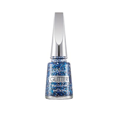 Flormar Glitter Nail Enamel GL07 Sapphire Shine 11 ml - Nail Polish