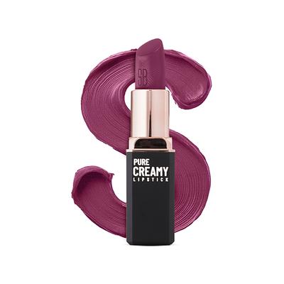 Swiss Beauty Pure Creamy Lipstick -Cute Cranberry 4 g - Lipsticks