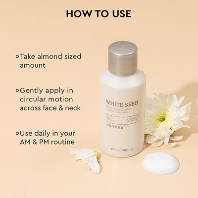 The Face Shop White Seed Brightening Lotion 50 ml - Face Moisturizers