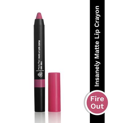 Pac Insanely Matte Lip Crayon (Fire Out) 3.8 gm - Lip Crayons