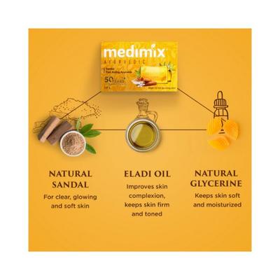Medimix Ayurvedic Sandal Soap Cbd 125 gm - Soaps